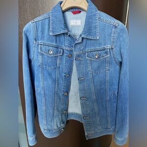 Brunello Cucinelli BOYS Lightweight old denim four-pocket jacket